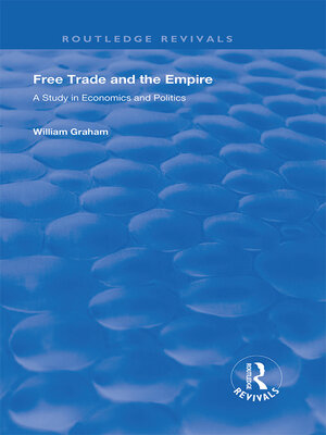 cover image of Free Trade and the Empire